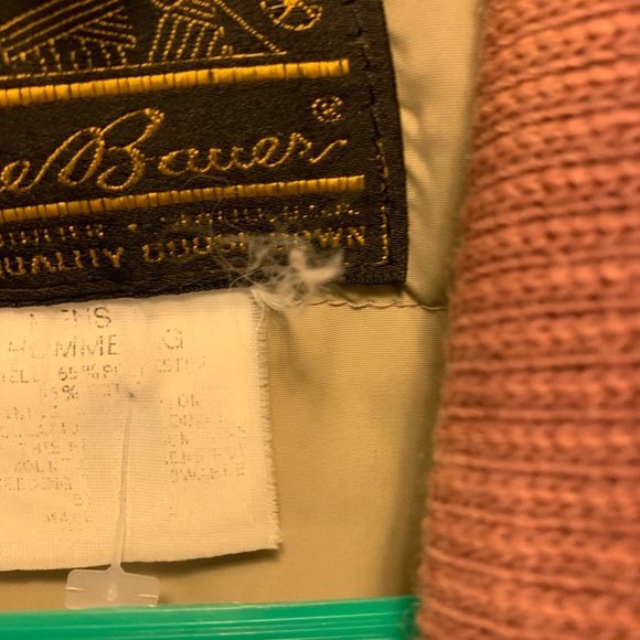 Eddie Bauer Goose Downlight Quilted Puffer Jacket Sz M - Picture 9 of 9